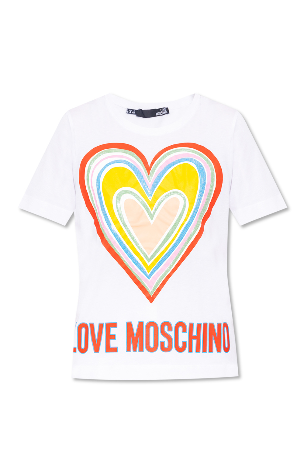 T shirt i hot sale love moschino